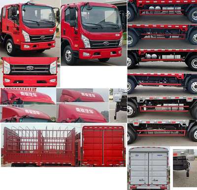 南駿牌國六5.1米倉柵式運輸車 高效合規的道路普通貨物運輸解決方案